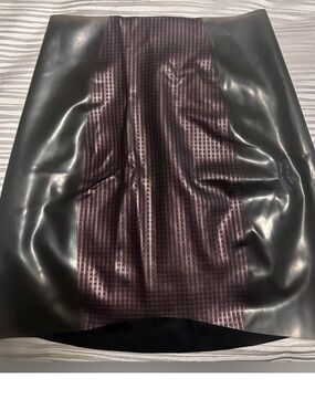 Latex skirt by Baby love 
Renee Masoomian
